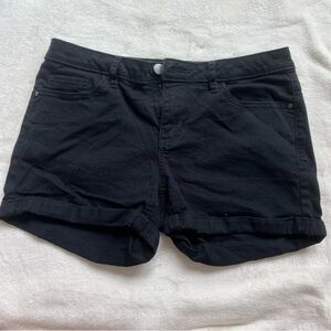 LC Lauren Conrad Black Jean Shorts